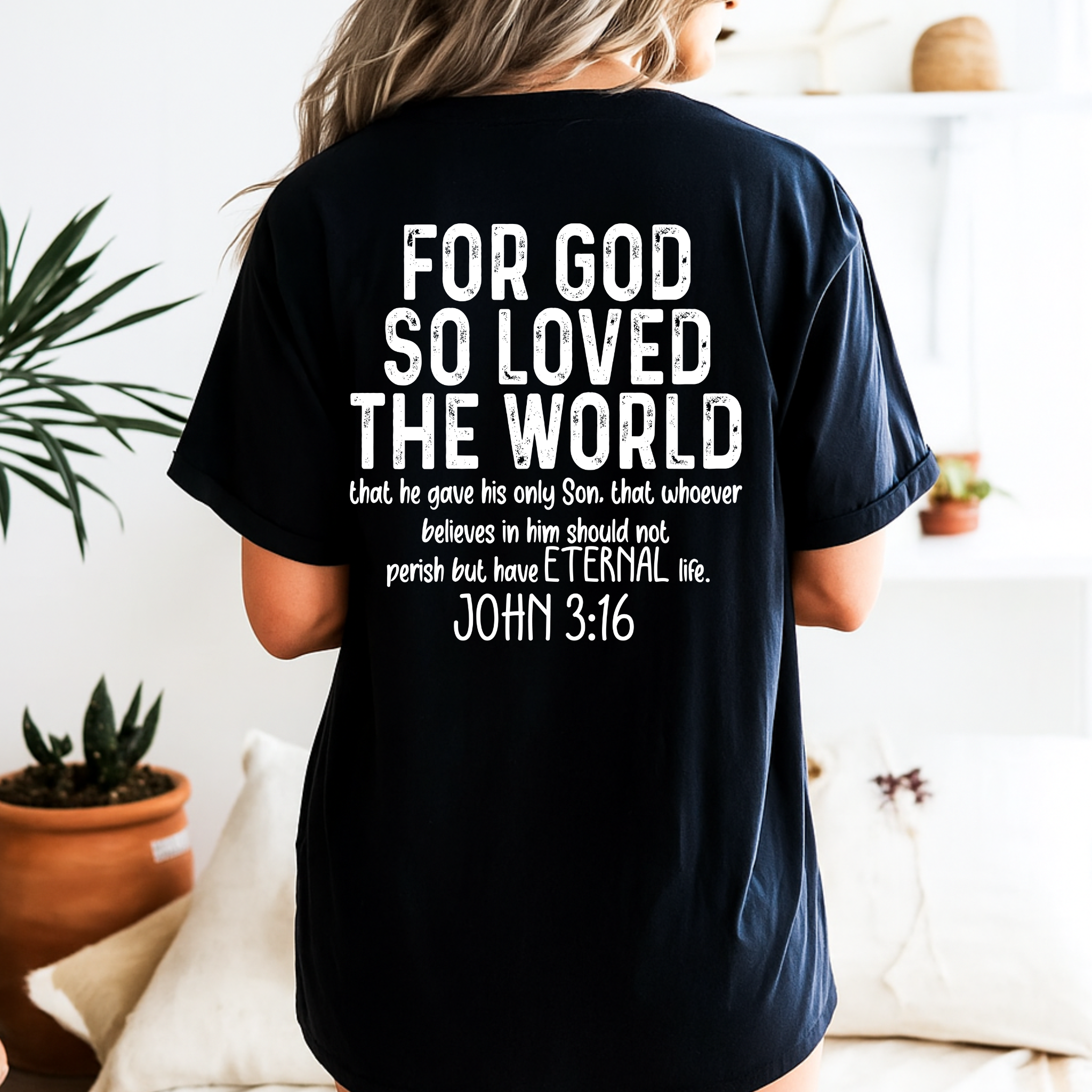 FOR GOD SO LOVED THE WORLD